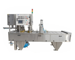 杯裝辣椒醬灌裝機(jī)Hot sauce filling machine,小身材大味道！